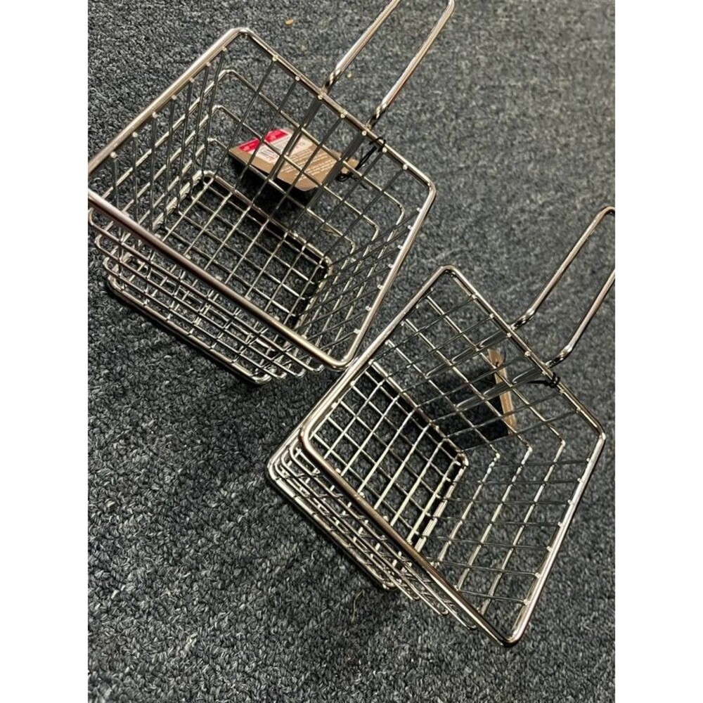 Set of fryer baskets